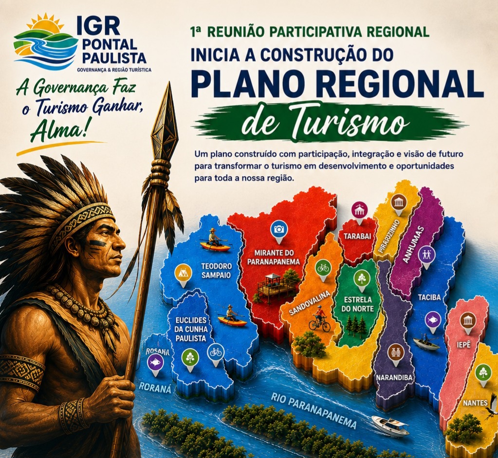 Pontal Paulista inicia construção do Plano Regional de Turismo com participação de municípios e setor turístico
